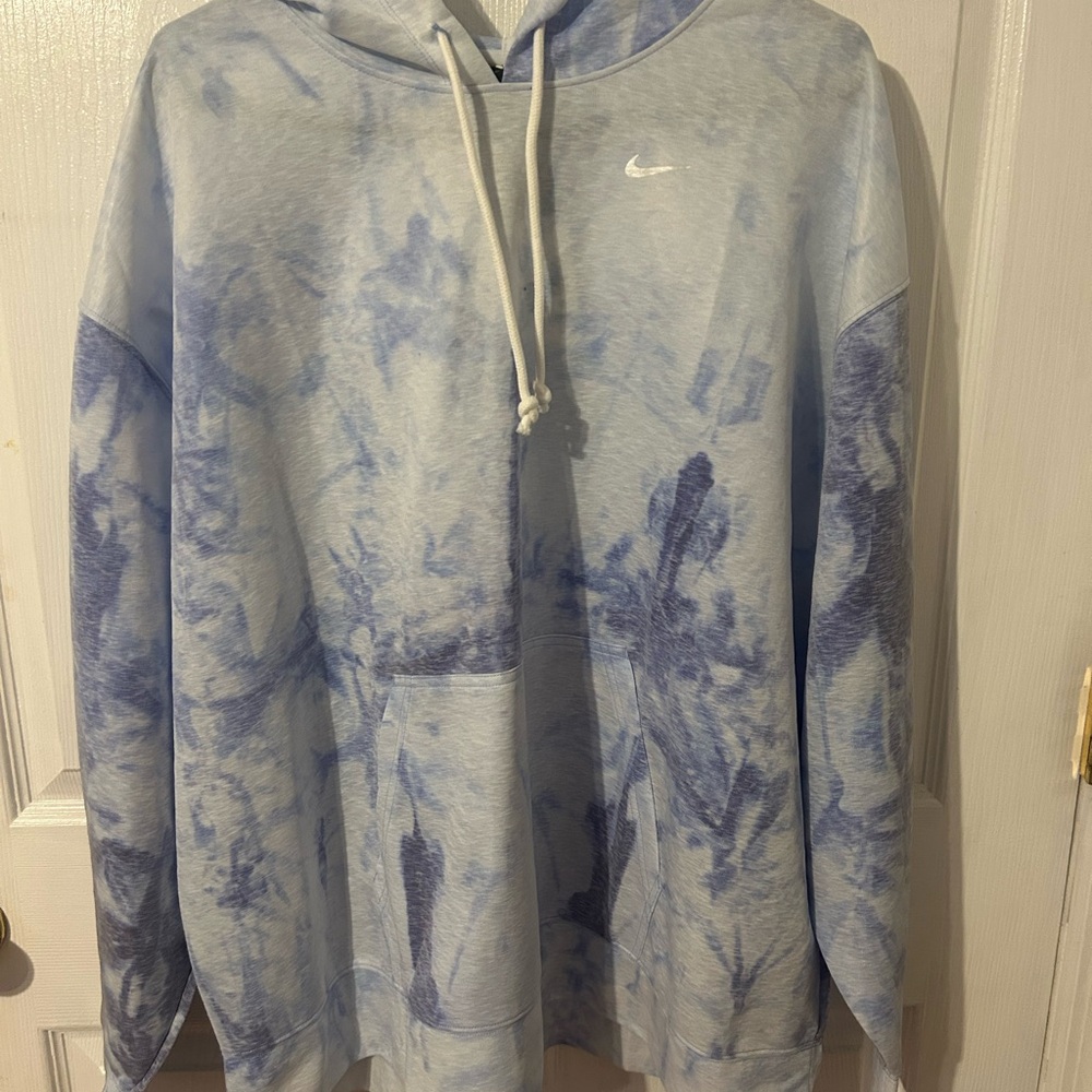 Nike Blue Tie-Dye Men's Sweater
